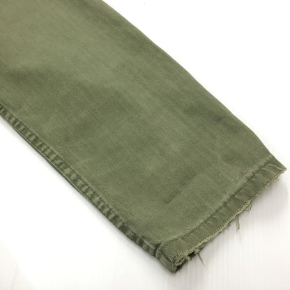 【現状渡し品】【メンズ】 U.S. ARMY アメリカ軍 40～50's UTILITY SHIRT VINTAGE 40-50年代 ユーティリティーシャツ 長袖 トップス ミリタリー ヴィンテージ 145-240928-kk-3-fuz サイズ：表記無し 下記参照 カラー：オリーブ 万代Net店