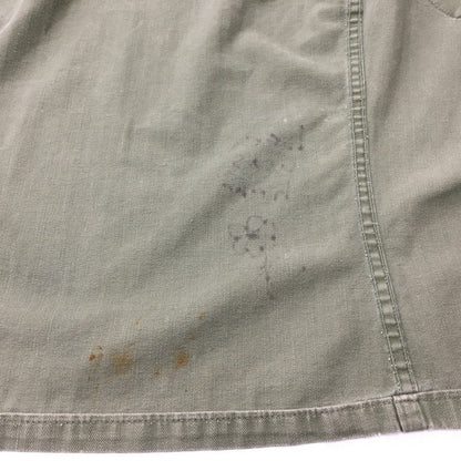 【現状渡し品】【メンズ】  U.S. ARMY アメリカ軍 40～50's UTILITY SHIRT VINTAGE 40-50年代 ユーティリティーシャツ 長袖 トップス ミリタリー ヴィンテージ 145-240928-kk-3-tei サイズ：表記無し 下記参照 カラー：オリーブ 万代Net店