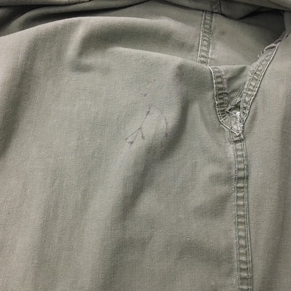 【現状渡し品】【メンズ】  U.S. ARMY アメリカ軍 40～50's UTILITY SHIRT VINTAGE 40-50年代 ユーティリティーシャツ 長袖 トップス ミリタリー ヴィンテージ 145-240928-kk-3-tei サイズ：表記無し 下記参照 カラー：オリーブ 万代Net店