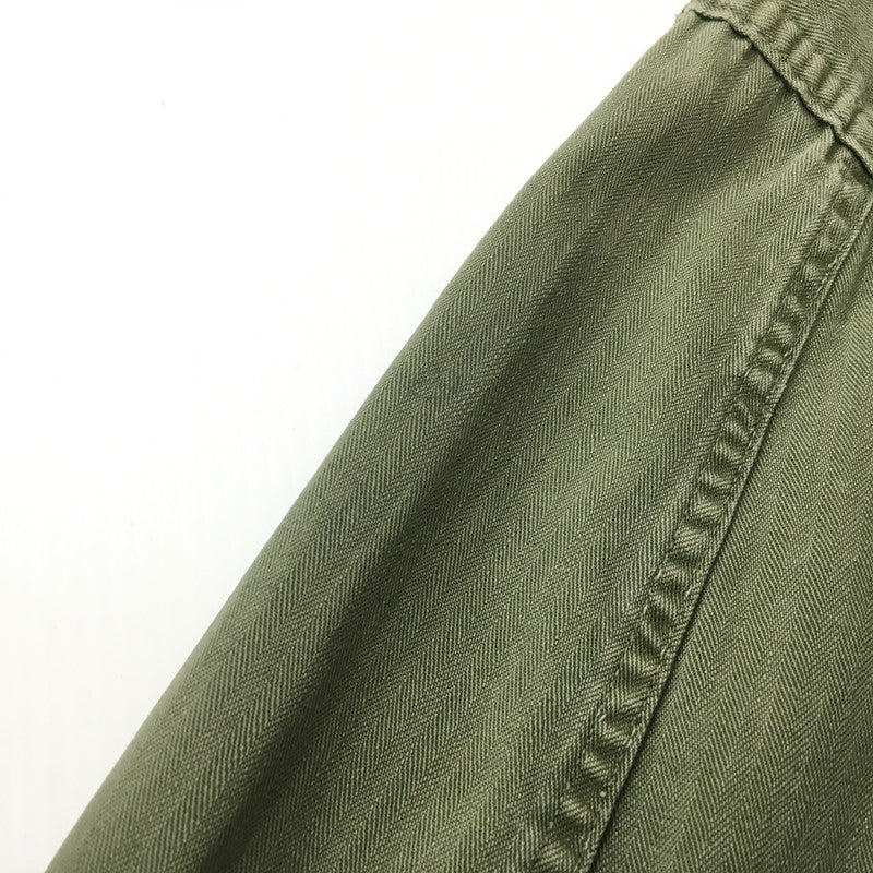 【現状渡し品】【メンズ】  U.S. ARMY アメリカ軍 40～50's UTILITY SHIRT VINTAGE 40-50年代 ユーティリティーシャツ 長袖 トップス ミリタリー ヴィンテージ 145-240928-kk-3-tei サイズ：表記無し 下記参照 カラー：オリーブ 万代Net店