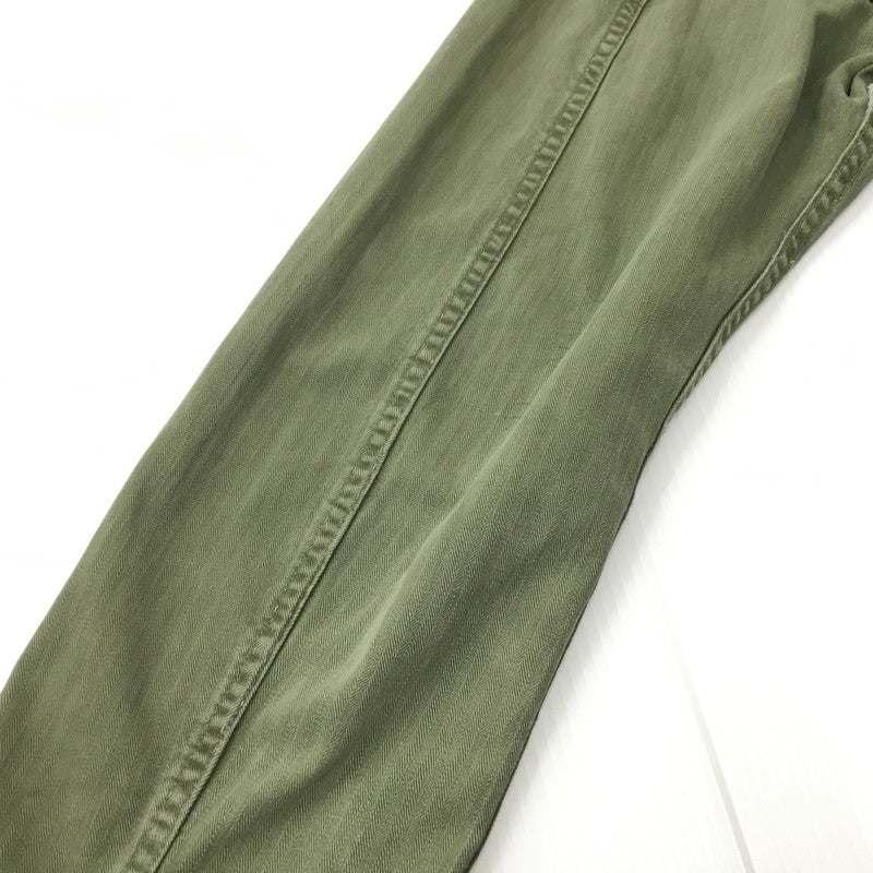 【現状渡し品】【メンズ】  U.S. ARMY アメリカ軍 40～50's UTILITY SHIRT VINTAGE 40-50年代 ユーティリティーシャツ 長袖 トップス ミリタリー ヴィンテージ 145-240928-kk-3-tei サイズ：表記無し 下記参照 カラー：オリーブ 万代Net店