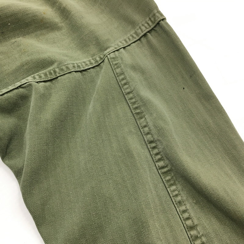 【現状渡し品】【メンズ】  U.S. ARMY アメリカ軍 40～50's UTILITY SHIRT VINTAGE 40-50年代 ユーティリティーシャツ 長袖 トップス ミリタリー ヴィンテージ 145-240928-kk-3-tei サイズ：表記無し 下記参照 カラー：オリーブ 万代Net店