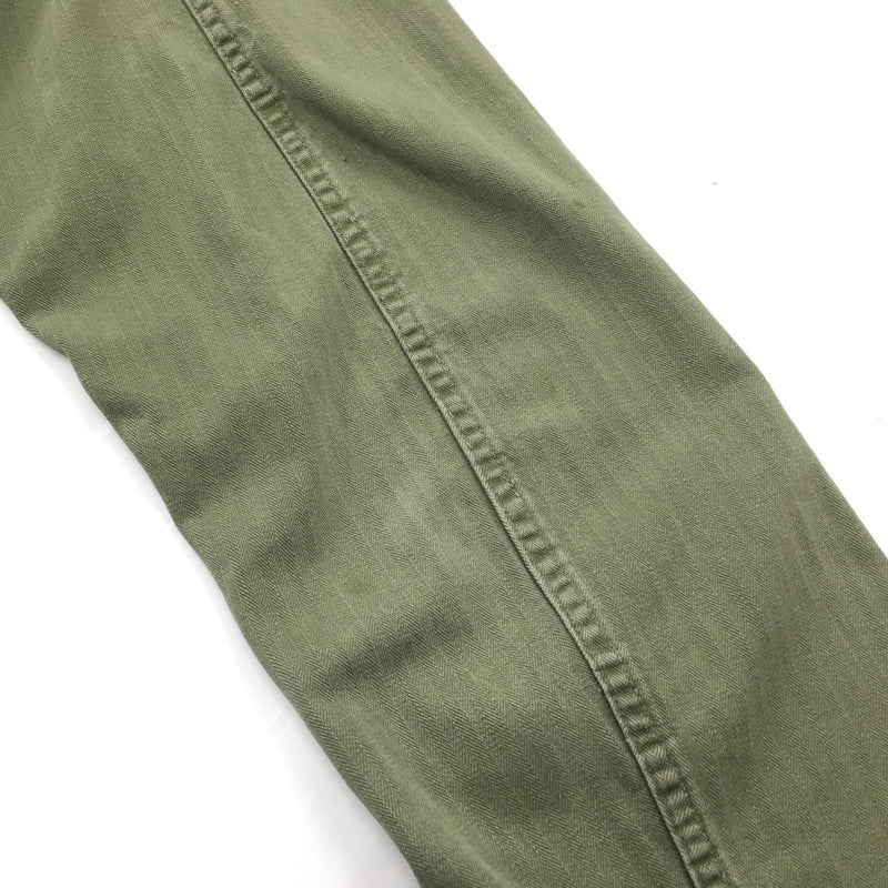 【現状渡し品】【メンズ】  U.S. ARMY アメリカ軍 40～50's UTILITY SHIRT VINTAGE 40-50年代 ユーティリティーシャツ 長袖 トップス ミリタリー ヴィンテージ 145-240928-kk-3-tei サイズ：表記無し 下記参照 カラー：オリーブ 万代Net店