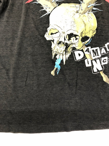 【中古品】【メンズ】 METALLICA Royal First Class メタリカ ロイヤルファーストクラス 80's Damage Inc. Tour T-Shirt 80年代 ダメージインクツアーTシャツ トップス 145-260819-SH-09-hon サイズ：XL カラー：ブラック 万代Net店