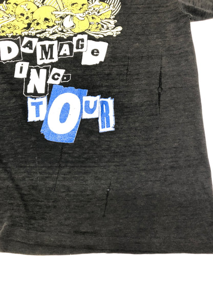 【中古品】【メンズ】 METALLICA Royal First Class メタリカ ロイヤルファーストクラス 80's Damage Inc. Tour T-Shirt 80年代 ダメージインクツアーTシャツ トップス 145-260819-SH-09-hon サイズ：XL カラー：ブラック 万代Net店