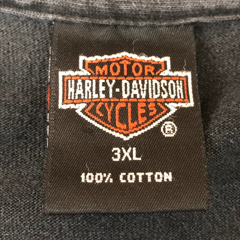 【中古品】【メンズ】 HARLEY DAVIDSON ハーレーダビッドソン DOMINATION S/S TEE ドミネーション ショートスリーブ Tシャツ トップス 半袖 145-251115-ts-18-tei サイズ：3XL カラー：ブラック 万代Net店
