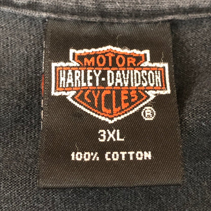 【中古品】【メンズ】 HARLEY DAVIDSON ハーレーダビッドソン DOMINATION S/S TEE ドミネーション ショートスリーブ Tシャツ トップス 半袖 145-251115-ts-18-tei サイズ：3XL カラー：ブラック 万代Net店