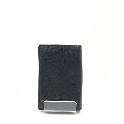 【中古品】【メンズ】 サフィアーノ カードケース 名刺入れ 財布 服飾雑貨 181-241018-kk-47-tei カラー：ブラック 万代Net店