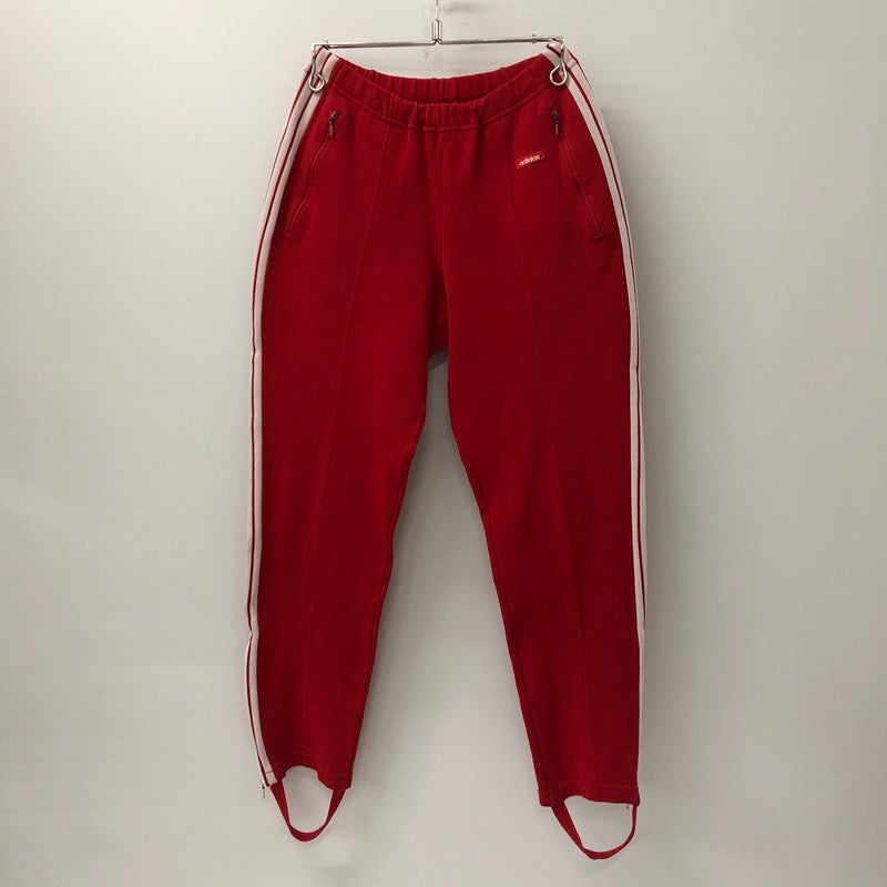 【中古品】【メンズ】 adidas アディダス 70's TRACK PANTS ATS-33FP VINTAGE 70年代 トラックパンツ ボトムス ジャージ ヴィンテージ デサント期 159-250116-kk-32-tei サイズ：4 カラー：レッド 万代Net店