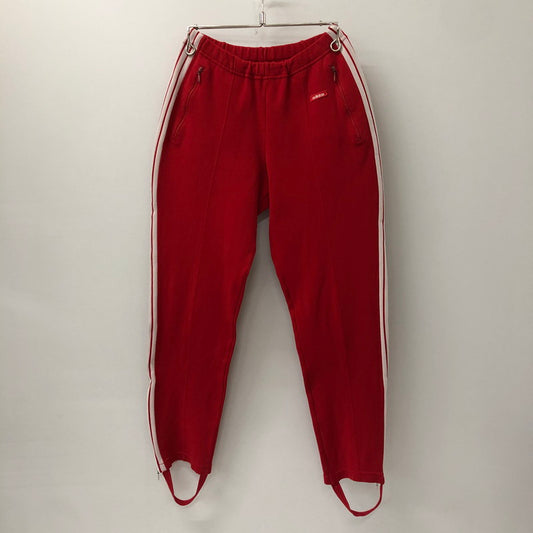 【中古品】【メンズ】 adidas アディダス 70's TRACK PANTS ATS-33FP VINTAGE 70年代 トラックパンツ ボトムス ジャージ ヴィンテージ デサント期 159-250116-kk-32-tei サイズ：4 カラー：レッド 万代Net店