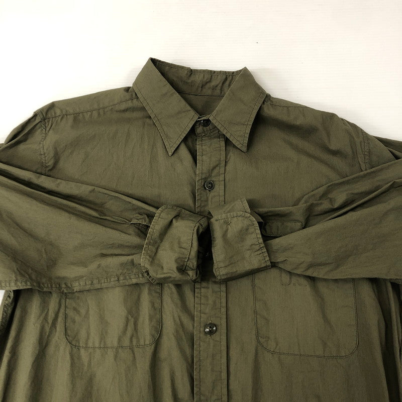 【中古品】【メンズ】 Buzz Rickson's バズリクソンズ UTILITY SHIRT N-3 BR28219 ユーティリティーシャツ 長袖 トップス 145-250107-kk-13-tei サイズ：15 カラー：オリーブ 万代Net店