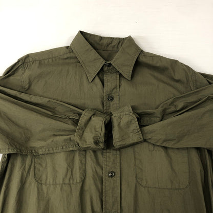 【中古品】【メンズ】 Buzz Rickson's バズリクソンズ UTILITY SHIRT N-3 BR28219 ユーティリティーシャツ 長袖 トップス 145-250107-kk-13-tei サイズ：15 カラー：オリーブ 万代Net店