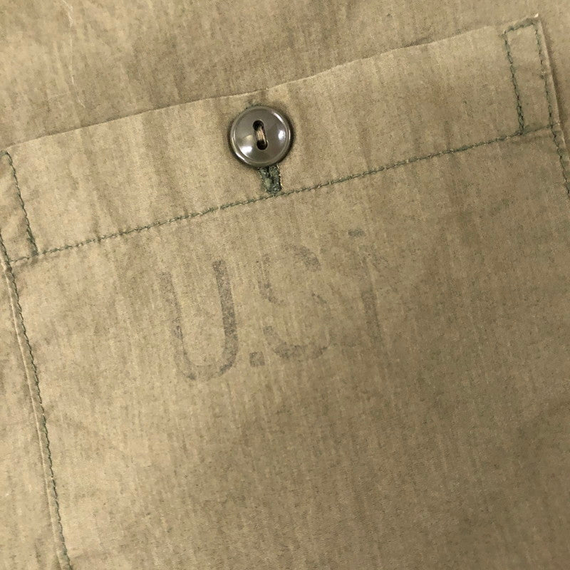 【中古品】【メンズ】 Buzz Rickson's バズリクソンズ UTILITY SHIRT N-3 BR28219 ユーティリティーシャツ 長袖 トップス 145-250107-kk-13-tei サイズ：15 カラー：オリーブ 万代Net店