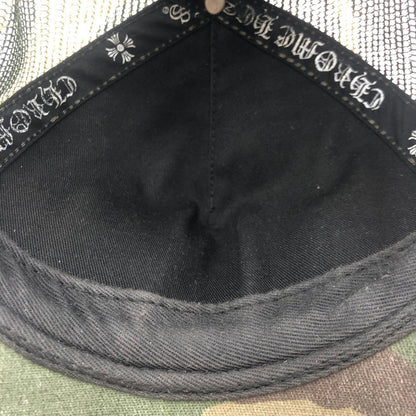【中古品】【メンズ】 CHROME HEARTS クロムハーツ CH CAMOUFLAGE TRUCKER CAP 069603 カモフラージュ トラッカー キャップ 帽子 190-250904-KS-03-tei サイズ：0S カラー：カモ柄 万代Net店