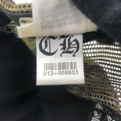 【中古品】【メンズ】 CHROME HEARTS クロムハーツ CH CAMOUFLAGE TRUCKER CAP 069603 カモフラージュ トラッカー キャップ 帽子 190-250904-KS-03-tei サイズ：0S カラー：カモ柄 万代Net店