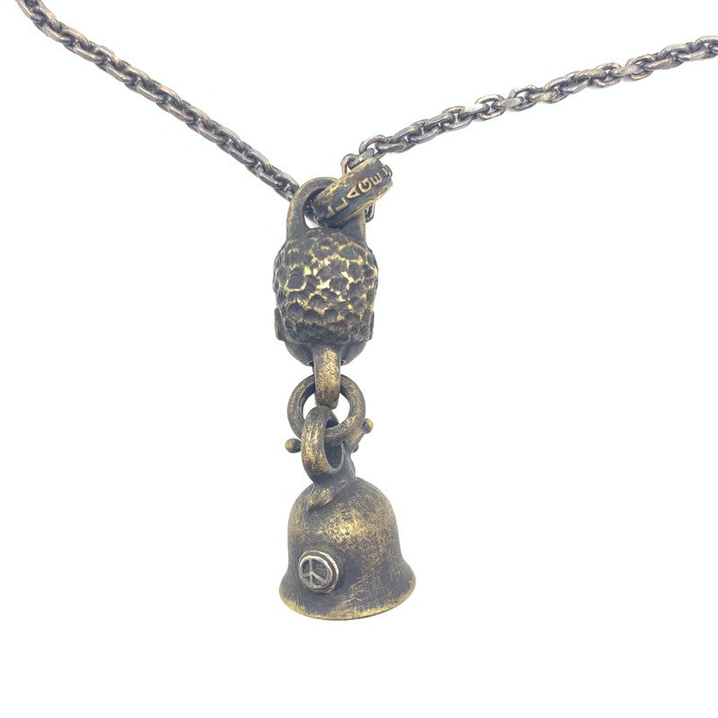 【中古品】【メンズ】  LITTLE VILLAGE & CO. リトルヴィレッジ カンパニー BABY BELL NECKLACE ベイビーベル ネックレス アクセサリー 192-241025-kk-27-tei カラー：BRASS 万代Net店