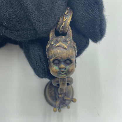 【中古品】【メンズ】  LITTLE VILLAGE & CO. リトルヴィレッジ カンパニー BABY BELL NECKLACE ベイビーベル ネックレス アクセサリー 192-241025-kk-27-tei カラー：BRASS 万代Net店