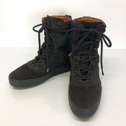 【中古品】【メンズ】 YEEZY イージー SEASON3 MILITARY BOOT 靴 シューズ ブーツ 164-260904-AS-7-hon サイズ：38 カラー：ブラック 万代Net店