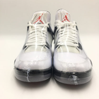 【中古美品】【メンズ】 NIKE ナイキ AIR JORDAN 4 RETRO WHITE CEMENT 2012 308497-103 エアジョーダン 4 レトロ ホワイトセメント スニーカー 靴 160-250405-kk-09-tei カラー：WHITE/BLACK-CEMENT GREY 万代Net店