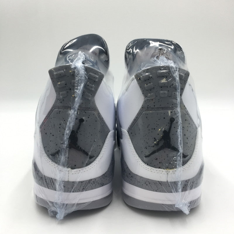【中古美品】【メンズ】 NIKE ナイキ AIR JORDAN 4 RETRO WHITE CEMENT 2012 308497-103 エアジョーダン 4 レトロ ホワイトセメント スニーカー 靴 160-250405-kk-09-tei カラー：WHITE/BLACK-CEMENT GREY 万代Net店