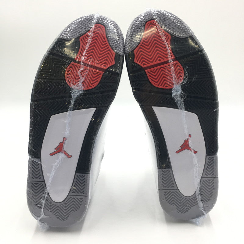 【中古美品】【メンズ】 NIKE ナイキ AIR JORDAN 4 RETRO WHITE CEMENT 2012 308497-103 エアジョーダン 4 レトロ ホワイトセメント スニーカー 靴 160-250405-kk-09-tei カラー：WHITE/BLACK-CEMENT GREY 万代Net店
