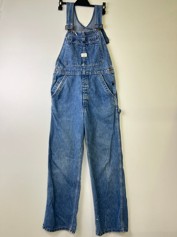 【現状渡し品】【メンズ】 BIG MAC ビッグマック 70S デニムオーバーオール ヴィンテージ 145-260921-AS-32-hon サイズ：下記参照 カラー：ブルー 万代Net店