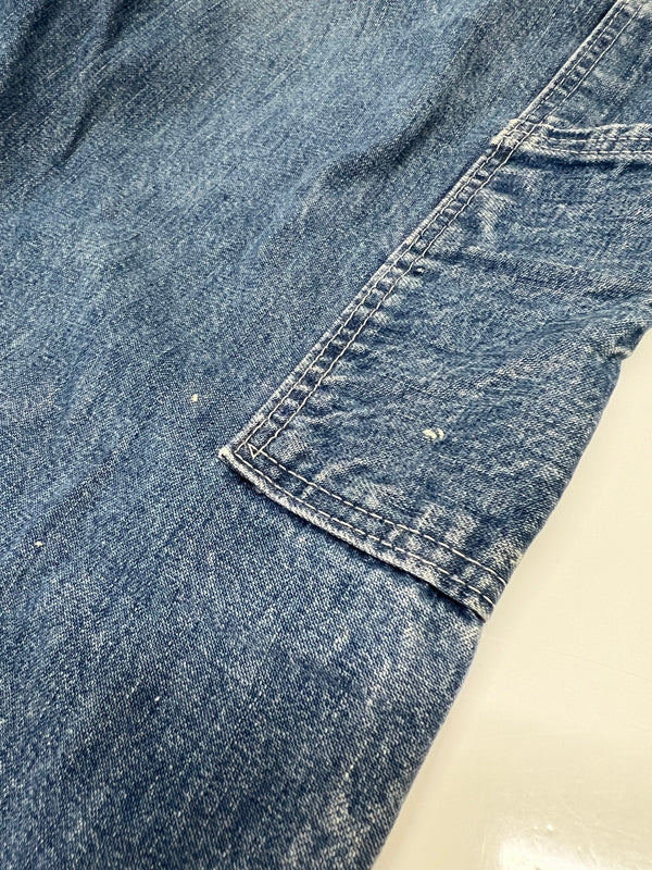 【現状渡し品】【メンズ】 BIG MAC ビッグマック 70S デニムオーバーオール ヴィンテージ 145-260921-AS-32-hon サイズ：下記参照 カラー：ブルー 万代Net店