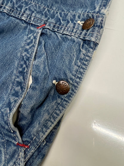 【現状渡し品】【メンズ】 BIG MAC ビッグマック 70S デニムオーバーオール ヴィンテージ 145-260921-AS-32-hon サイズ：下記参照 カラー：ブルー 万代Net店