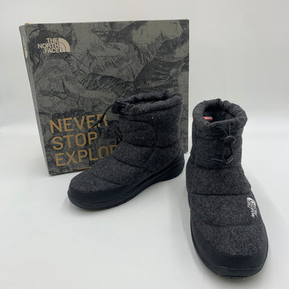 【中古品】【レディース】 NUPTSE BOOTIE WOOL2 SHORT NF51592 ヌプシ ブーティー ウールII ショート 靴 スノーブーツ 167-241120-kk-03-tei カラー：ミックスグレー 万代Net店