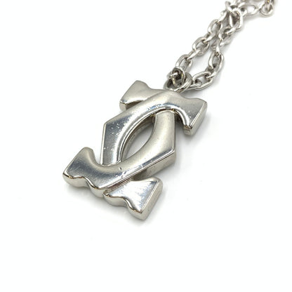 【中古品】【レディース】 CARTIER カルティエ METAL LOGO TOP CHARM T1220190 メタル ロゴトップ チャーム アクセサリー キーチェーン バッグチャーム 182-241020-kk-19-tei カラー：シルバー 万代Net店