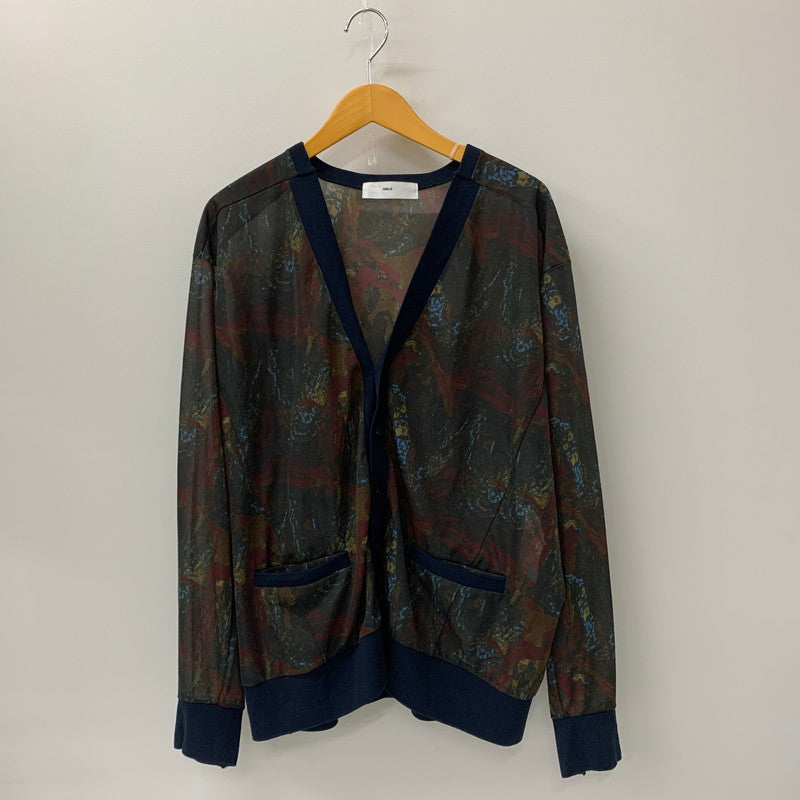 【中古品】【メンズ】  TOGA VIRILIS TOGA ARCHIVES トーガ ビリリーズ トーガアーカイブス MARBLE PRINT CARDIGAN TV22-J0351 マーブルプリント カーディガン トップス 140-241126-kk-20-tei サイズ：48 カラー：マルチカラー 万代Net店