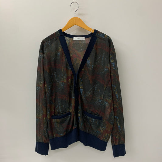 【中古品】【メンズ】  TOGA VIRILIS TOGA ARCHIVES トーガ ビリリーズ トーガアーカイブス MARBLE PRINT CARDIGAN TV22-J0351 マーブルプリント カーディガン トップス 140-241126-kk-20-tei サイズ：48 カラー：マルチカラー 万代Net店