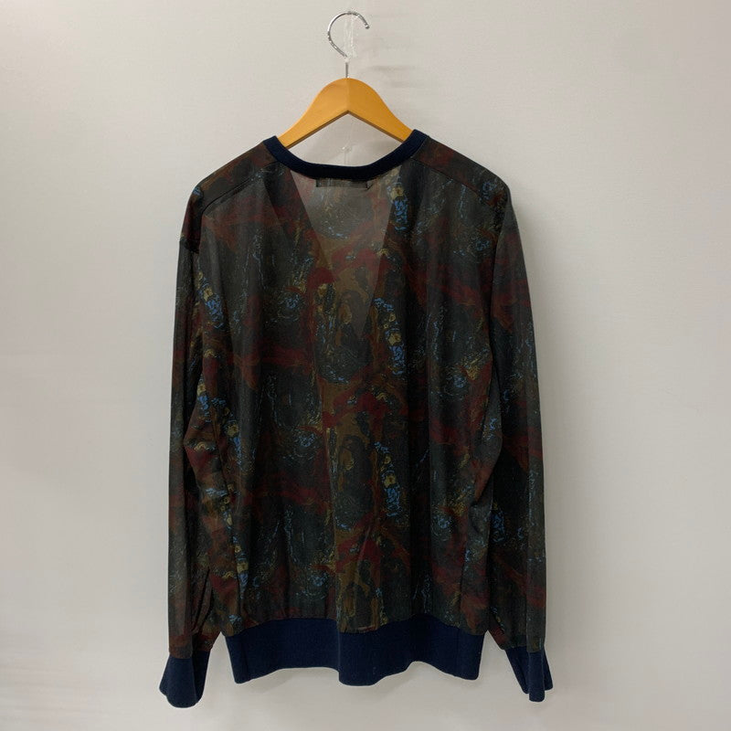 【中古品】【メンズ】  TOGA VIRILIS TOGA ARCHIVES トーガ ビリリーズ トーガアーカイブス MARBLE PRINT CARDIGAN TV22-J0351 マーブルプリント カーディガン トップス 140-241126-kk-20-tei サイズ：48 カラー：マルチカラー 万代Net店