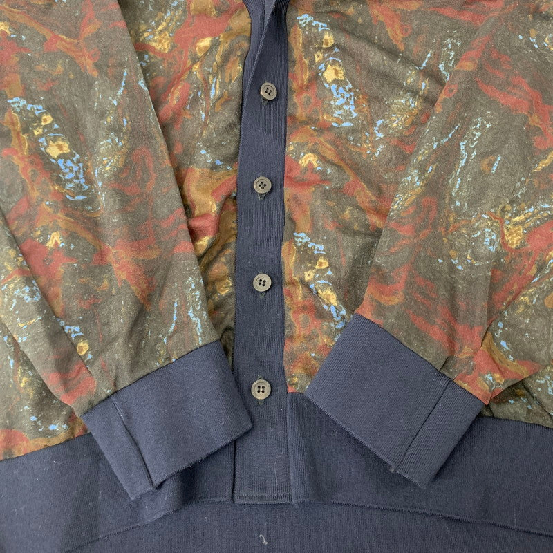 【中古品】【メンズ】  TOGA VIRILIS TOGA ARCHIVES トーガ ビリリーズ トーガアーカイブス MARBLE PRINT CARDIGAN TV22-J0351 マーブルプリント カーディガン トップス 140-241126-kk-20-tei サイズ：48 カラー：マルチカラー 万代Net店