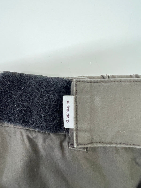 【中古品】【メンズ】 GRAPHPAPER グラフペーパー GM201-40083B 20SS STRETCH TYPEWRITER COOK PANTS ストレッチ タイプライター コックパンツ ボトムス 151-260924-AS-21-hon サイズ：F カラー：グレー 万代Net店