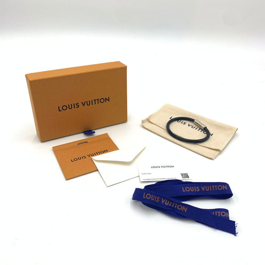 【中古品】【メンズ】 LOUIS VUITTON ルイ・ヴィトン ブレスレット・キープ イット M8152D BC5202 アクセサリー 179-241025-kk-03-tei カラー：ダミエ・グラフィット 万代Net店