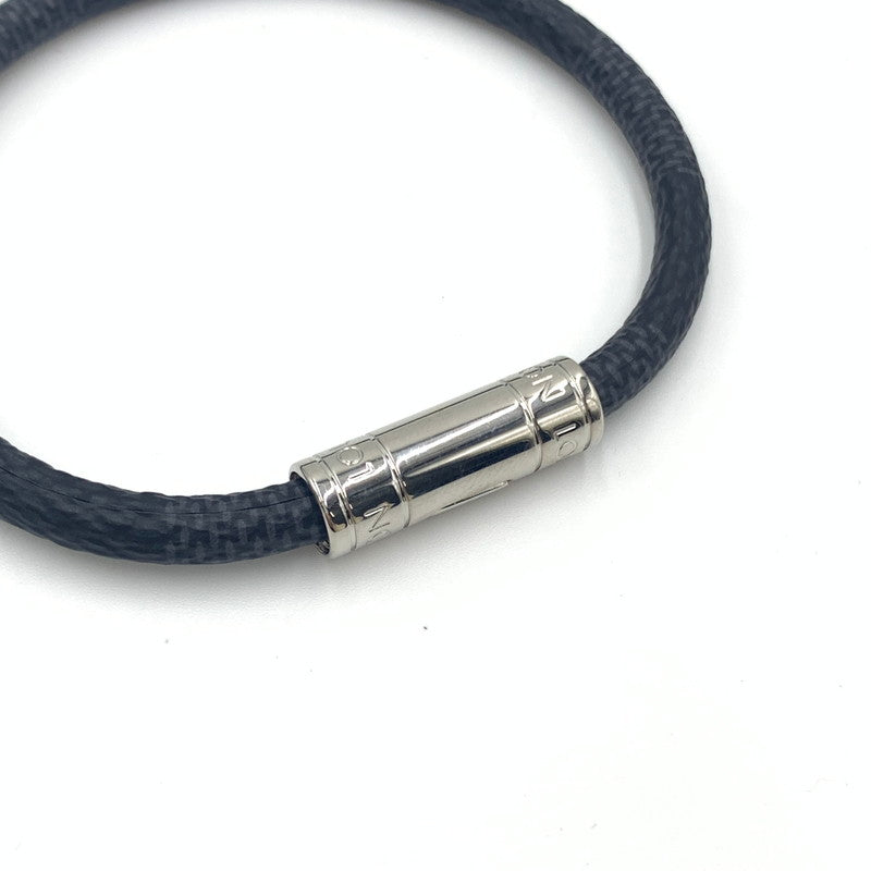 【中古品】【メンズ】 LOUIS VUITTON ルイ・ヴィトン ブレスレット・キープ イット M8152D BC5202 アクセサリー 179-241025-kk-03-tei カラー：ダミエ・グラフィット 万代Net店