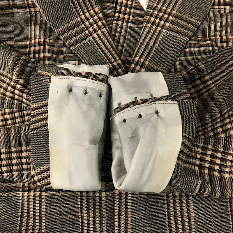 【中古品】【メンズ】 19AW PEAKED LAPEL 1B JACKET FK091 ピークド ラペル 1Bジャケット ライトアウター テーラードジャケット 140-241006-kk-05-tei サイズ：M カラー：グレー 万代Net店