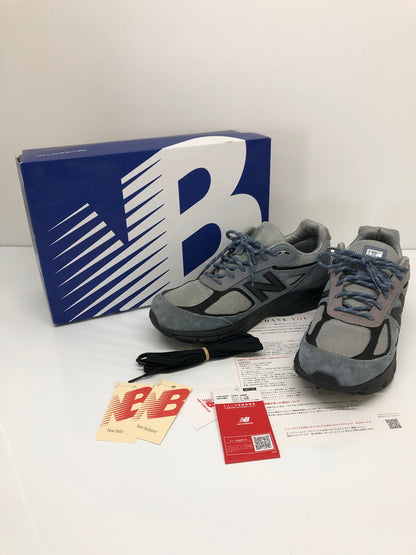 【中古品】【メンズ】 NEW BALANCE ニューバランス U990BB4 990V4 ローカット スニーカー 靴 MADE IN USA 162-260718-kk-36-hon カラー：ARCTIC GREY 万代Net店