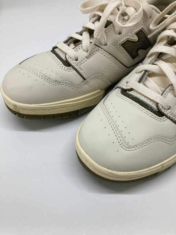 【中古品】【メンズ】 NEW BALANCE ニューバランス × Aime Leon Dore エメ レオン ドレ 別注 コラボ BB550AD1 ローカット スニーカー 靴 162-260718-kk-31-hon カラー：WHITE 万代Net店