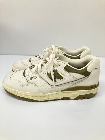 【中古品】【メンズ】 NEW BALANCE ニューバランス × Aime Leon Dore エメ レオン ドレ 別注 コラボ BB550AD1 ローカット スニーカー 靴 162-260718-kk-31-hon カラー：WHITE 万代Net店