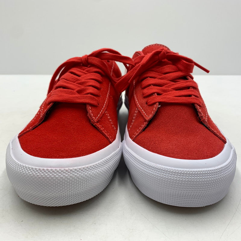 【中古品】【メンズ】 Supreme シュプリーム × VANS ヴァンズ 別注 コラボ SKATE SID SNEAKERS VN000MQ8CJH スケート シド スニーカー 靴 スウェード ローカット 149-260618-ko-19-tei サイズ：25cm カラー：レッド 万代Net店
