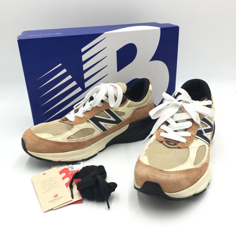 【中古品】【メンズ】 NEW BALANCE ニューバランス 990 V6 U990TO6 MADE IN USA スニーカー 靴 162-250621-kk-06-tei カラー：BEIGE/ORANGE 万代Net店