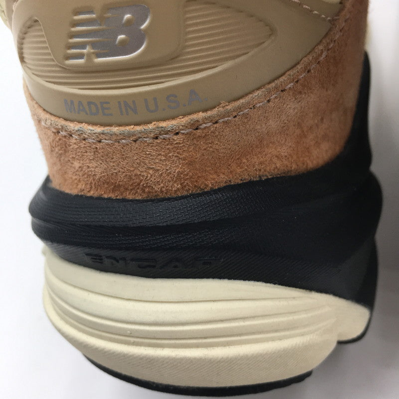 【中古品】【メンズ】 NEW BALANCE ニューバランス 990 V6 U990TO6 MADE IN USA スニーカー 靴 162-250621-kk-06-tei カラー：BEIGE/ORANGE 万代Net店