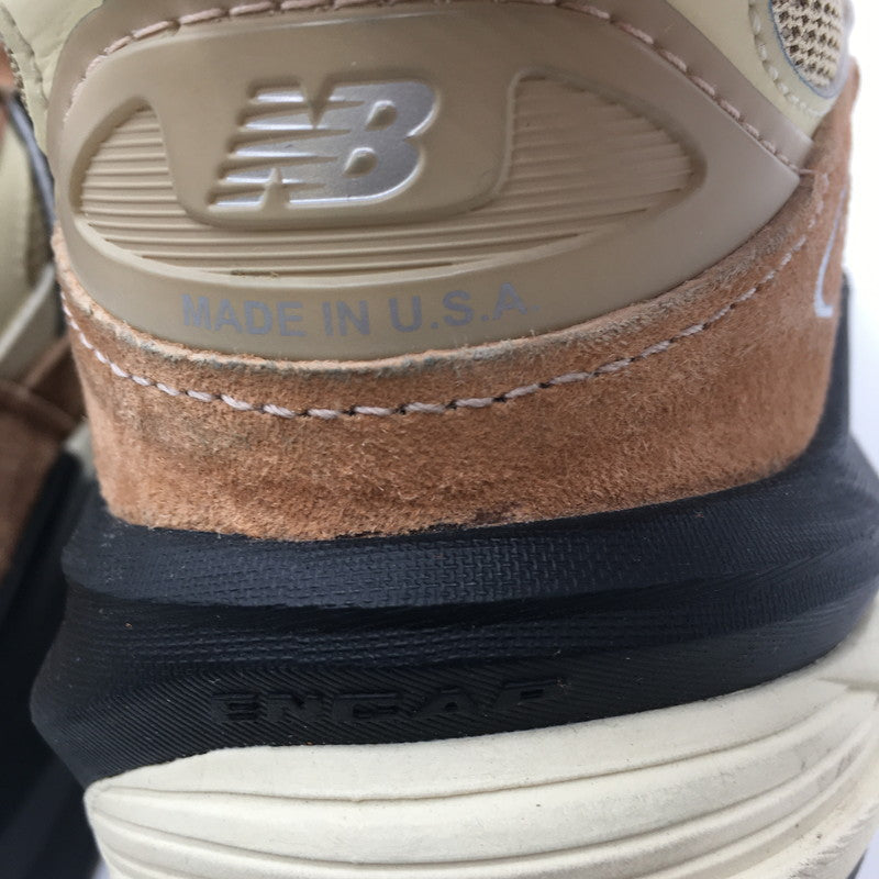 【中古品】【メンズ】 NEW BALANCE ニューバランス 990 V6 U990TO6 MADE IN USA スニーカー 靴 162-250621-kk-06-tei カラー：BEIGE/ORANGE 万代Net店