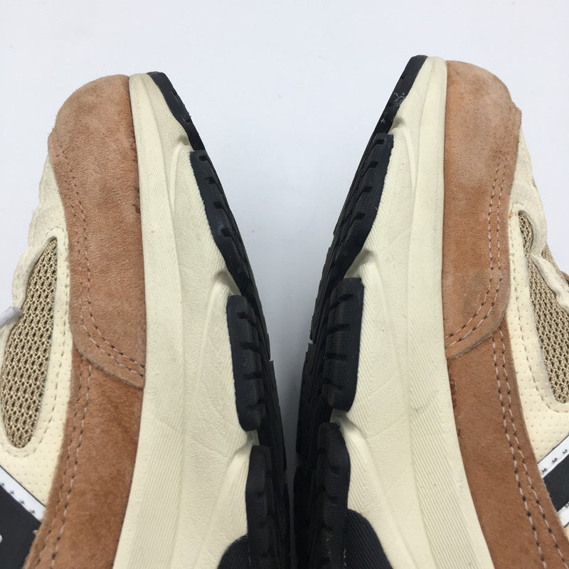 【中古品】【メンズ】 NEW BALANCE ニューバランス 990 V6 U990TO6 MADE IN USA スニーカー 靴 162-250621-kk-06-tei カラー：BEIGE/ORANGE 万代Net店