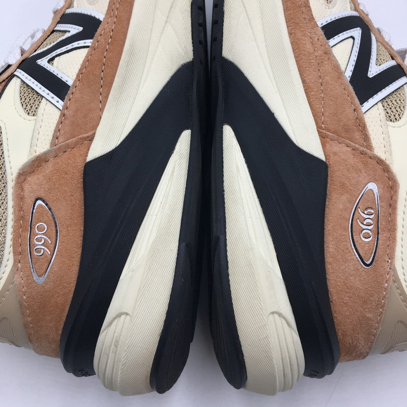 【中古品】【メンズ】 NEW BALANCE ニューバランス 990 V6 U990TO6 MADE IN USA スニーカー 靴 162-250621-kk-06-tei カラー：BEIGE/ORANGE 万代Net店