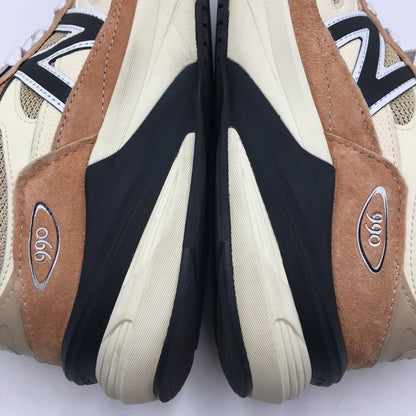 【中古品】【メンズ】 NEW BALANCE ニューバランス 990 V6 U990TO6 MADE IN USA スニーカー 靴 162-250621-kk-06-tei カラー：BEIGE/ORANGE 万代Net店