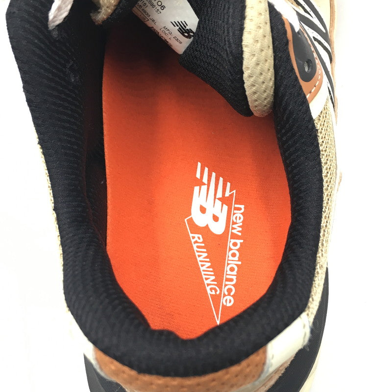 【中古品】【メンズ】 NEW BALANCE ニューバランス 990 V6 U990TO6 MADE IN USA スニーカー 靴 162-250621-kk-06-tei カラー：BEIGE/ORANGE 万代Net店