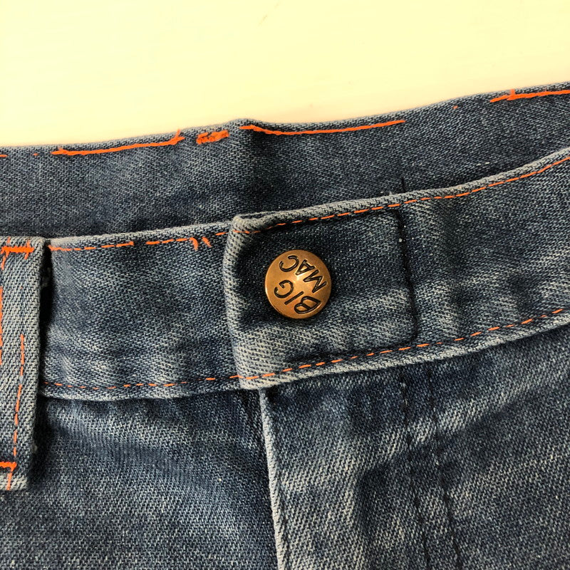 【中古品】【メンズ】  BIGMAC ビッグマック 70's DENIM PAINTER PANTS VINTAGE 70年代 デニムペインターパンツ ボトムス ヴィンテージ 156-241110-kk-29-tei サイズ：44 カラー：ライトインディゴ 万代Net店